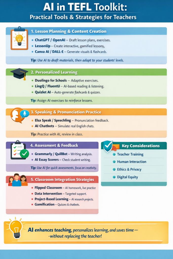 AI resources for teaching English effectively.
