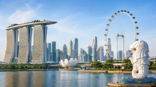 Singaporean skyline